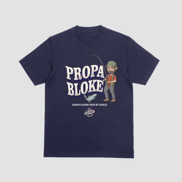 Propa Bloke Fishing Tee